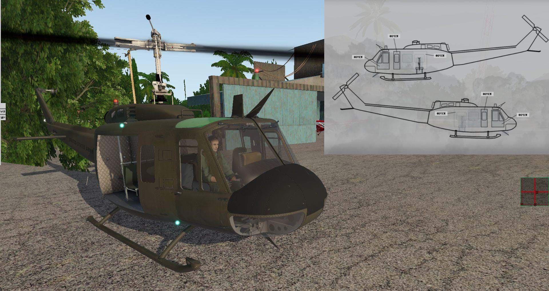 Nimbus Simulations UH-1 Huey for X-Plane