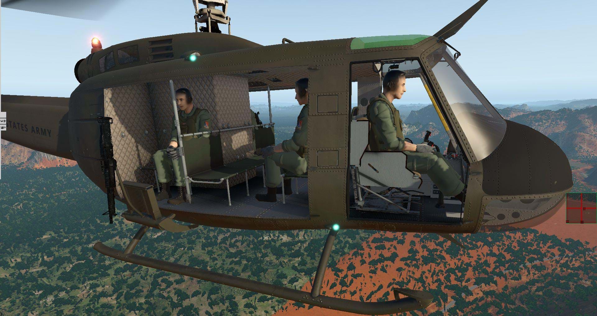 Nimbus Simulations UH-1 Huey for X-Plane