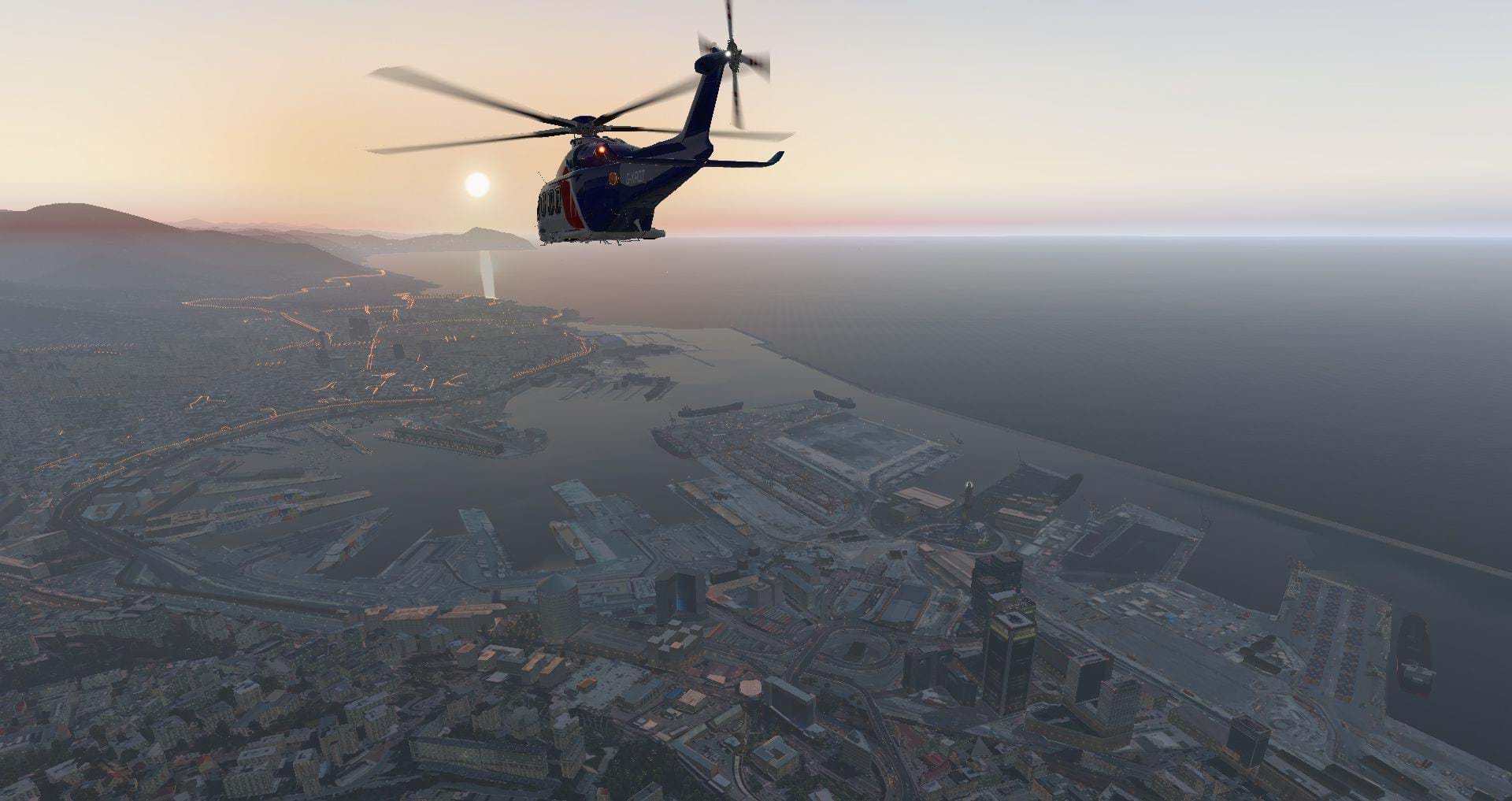 X-Rotors released update for the AW139 or X-Plane