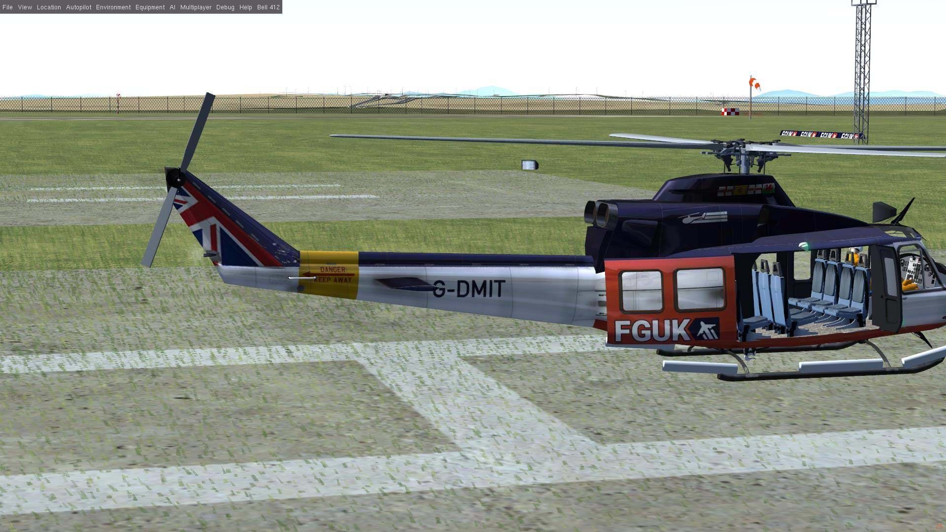 Bell 412 for FlightGear