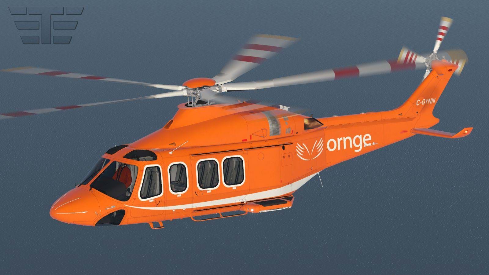 C-GYNN Repaint for the X-Rotors AW139 for X-Plane