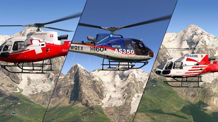 Frank Dainese's repaint pack for the DF AS350