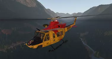 X-Trident Bell 412 for X-Plane was updated to version 3.0