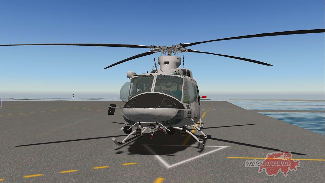 Swisscreations Expansion pack for the X-Trident Bell 412 for X-Plane