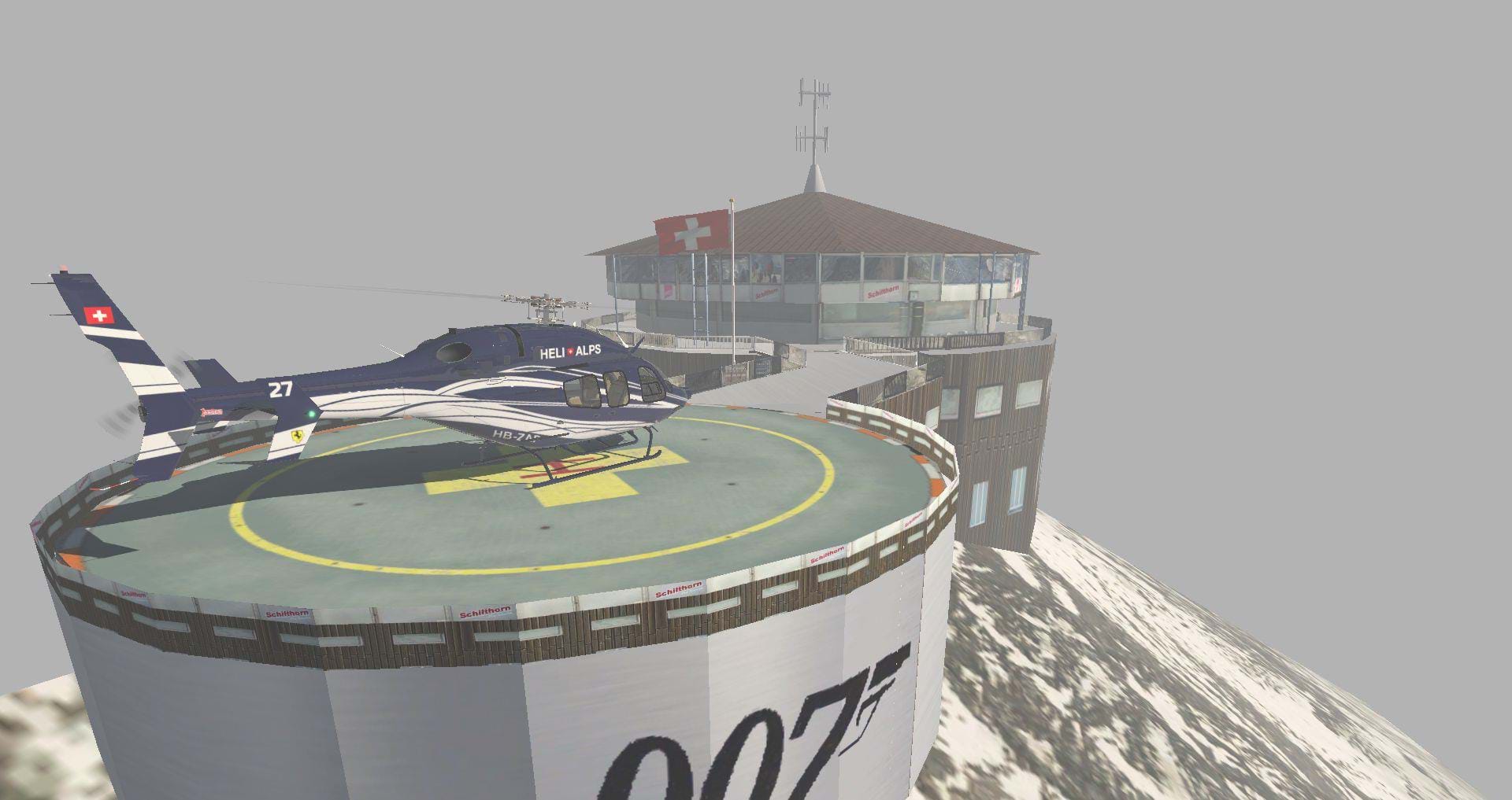 Frank Dainese and Fabio Bellini's Eiger Park 3D for X-Plane