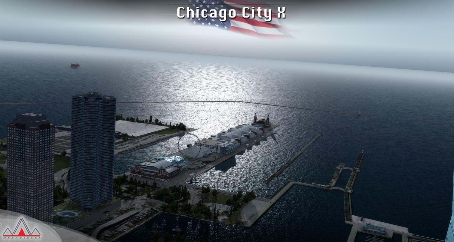 Drzewiecki Design Chicago City X for P3D