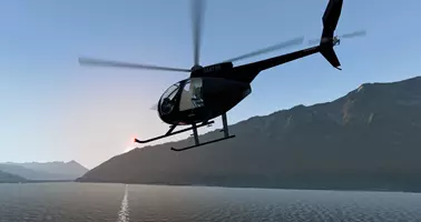 BrettS released an update for his Hughes 500D for X-Plane 11