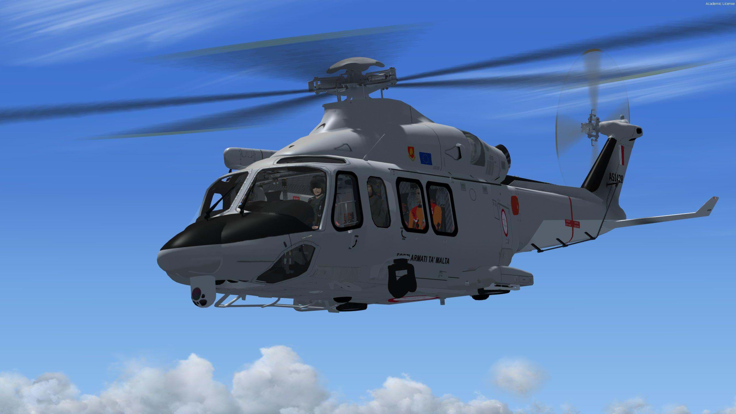 AW139 repaint - Armed Forces of Malta, Border Control and SAR