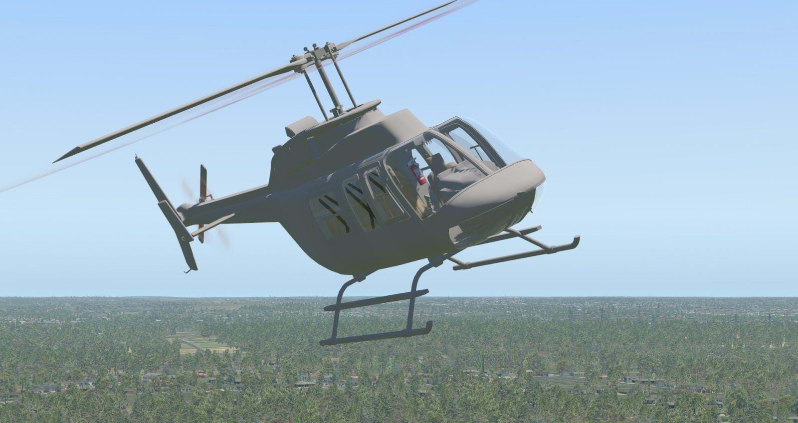 Bell 206L4 for X-Plane - under development