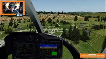 Milviz is developing a G1000 and adding it to their Bell 407