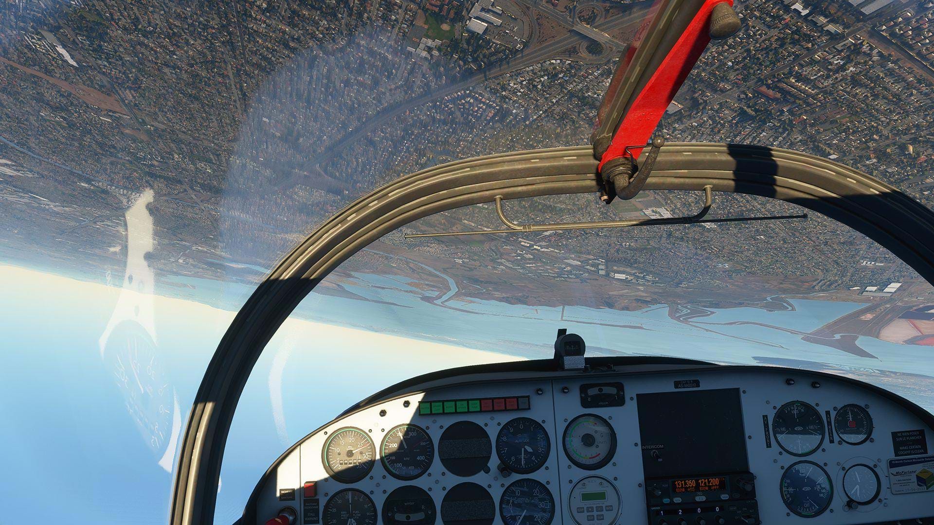 Microsoft Flight Simulator – cockpit CAP 10