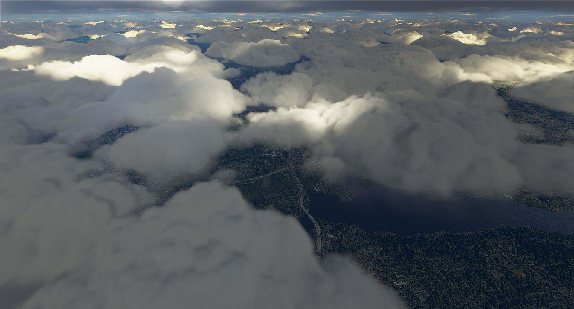 Microsoft Flight Simulator – volumetric clouds