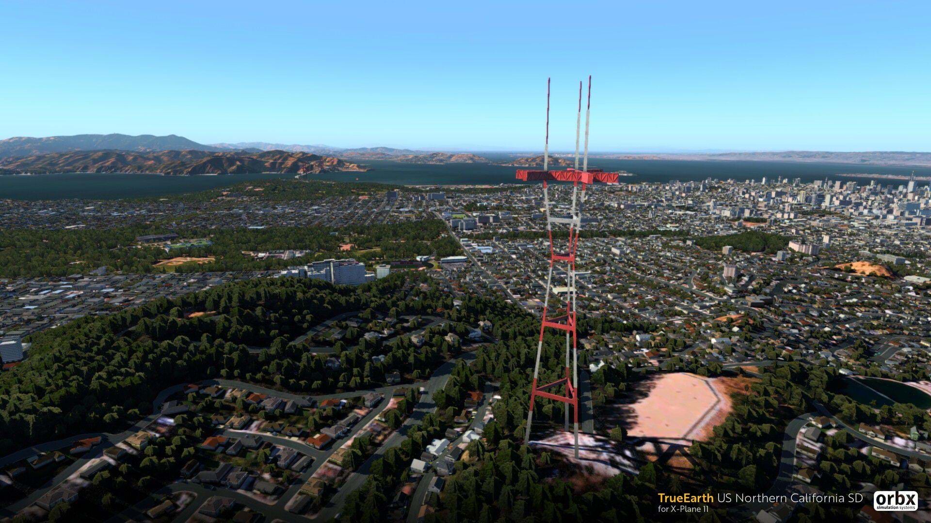 ORBX US Northern California HD & SD for X-Plane 11