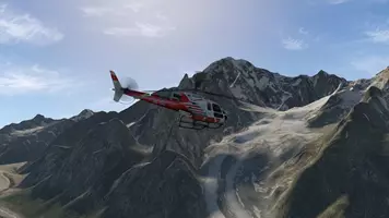 Frank Dainese and Fabio Bellini's first video of Mont Blanc for X-Plane