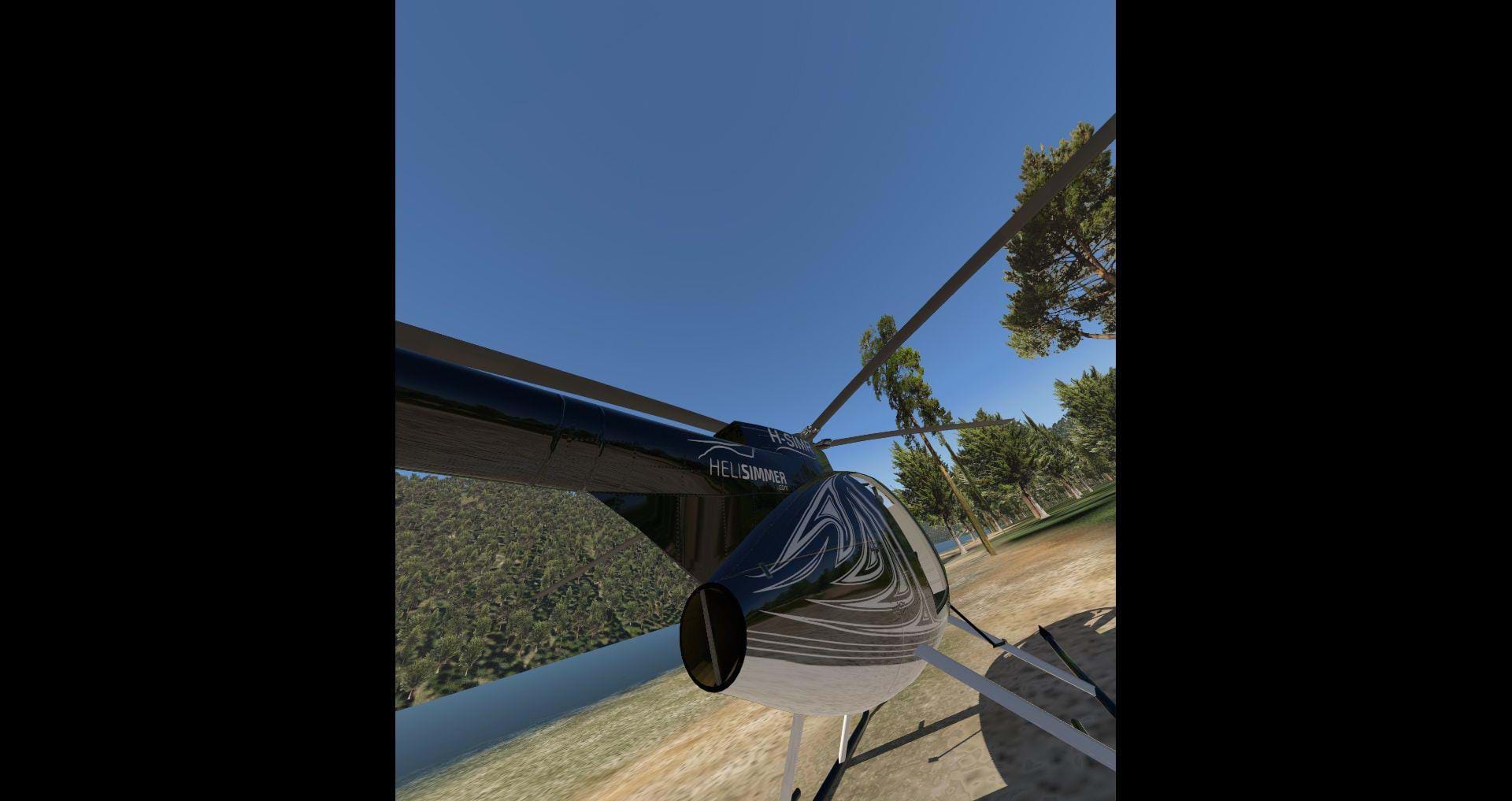 Virtual reality in X-Plane