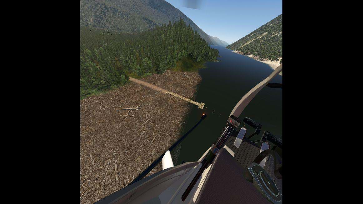 Virtual reality in X-Plane