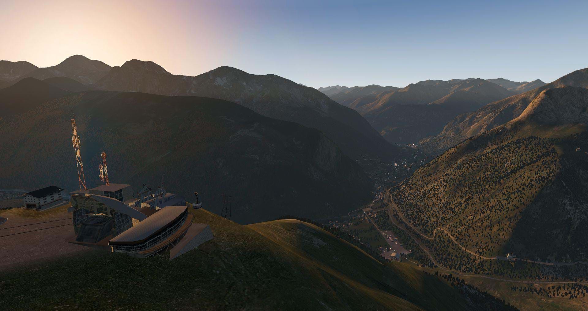 Frank Dainese and Fabio Bellini Mont Blanc for X-Plane 11
