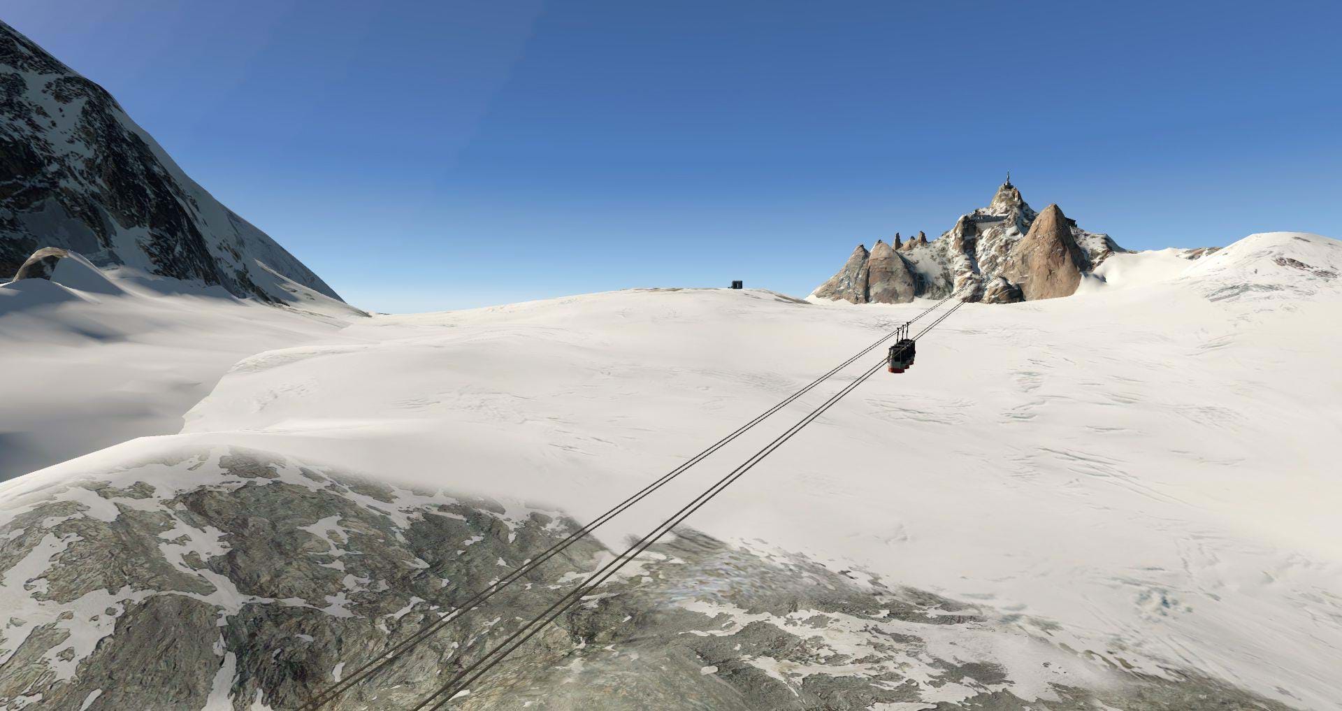 Frank Dainese and Fabio Bellini Mont Blanc for X-Plane 11