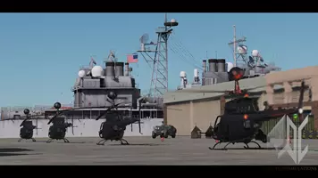 Polychop published an update on the OH-58 Kiowa for DCS