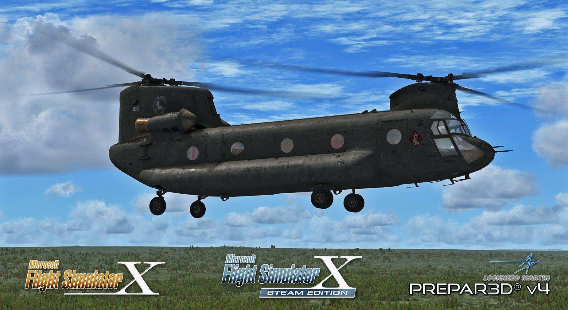 Nemeth Designs CH-47 for FSX and P3D