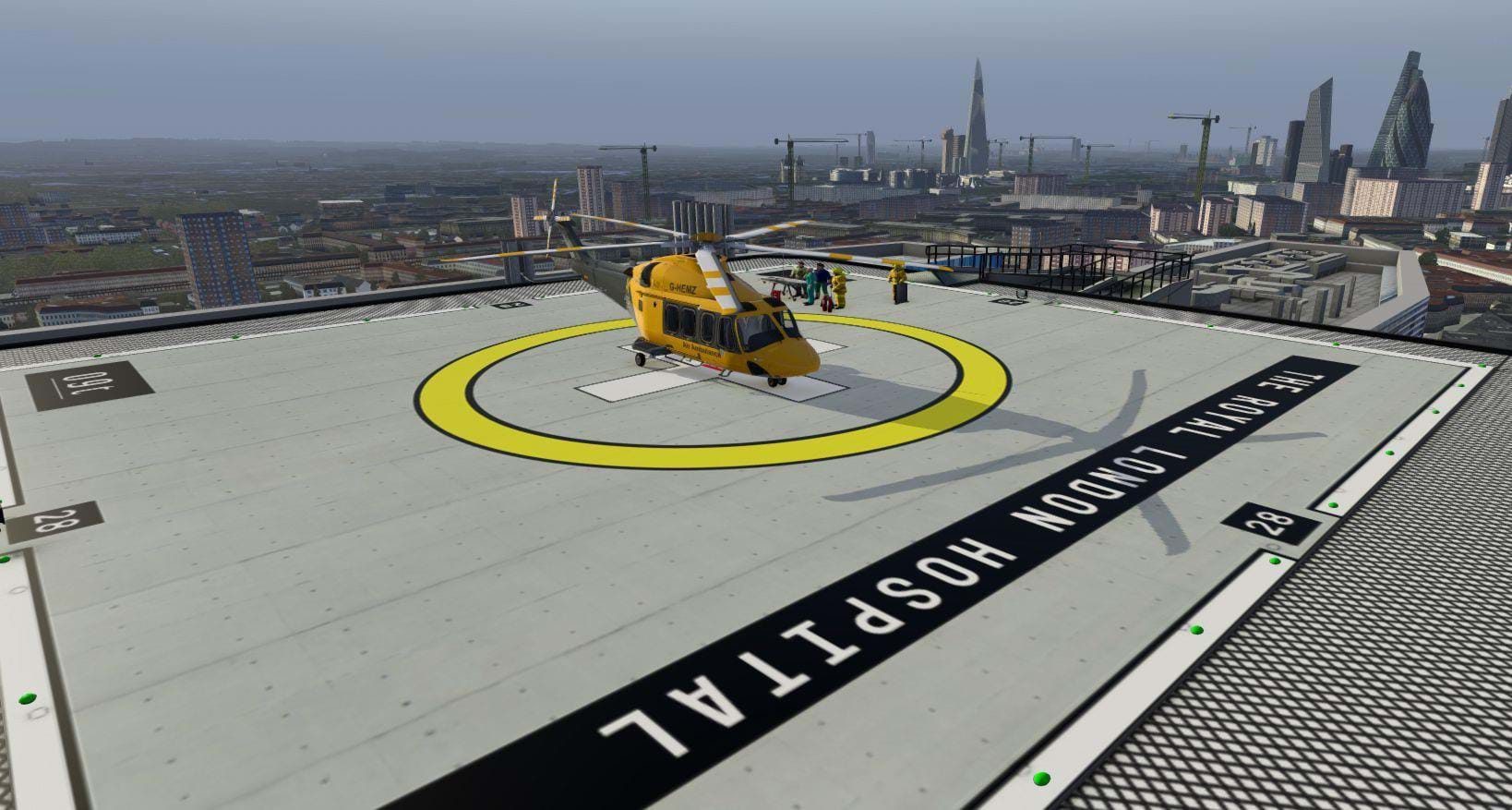 Charity Scenery Project’s Royal London Hospital for X-Plane