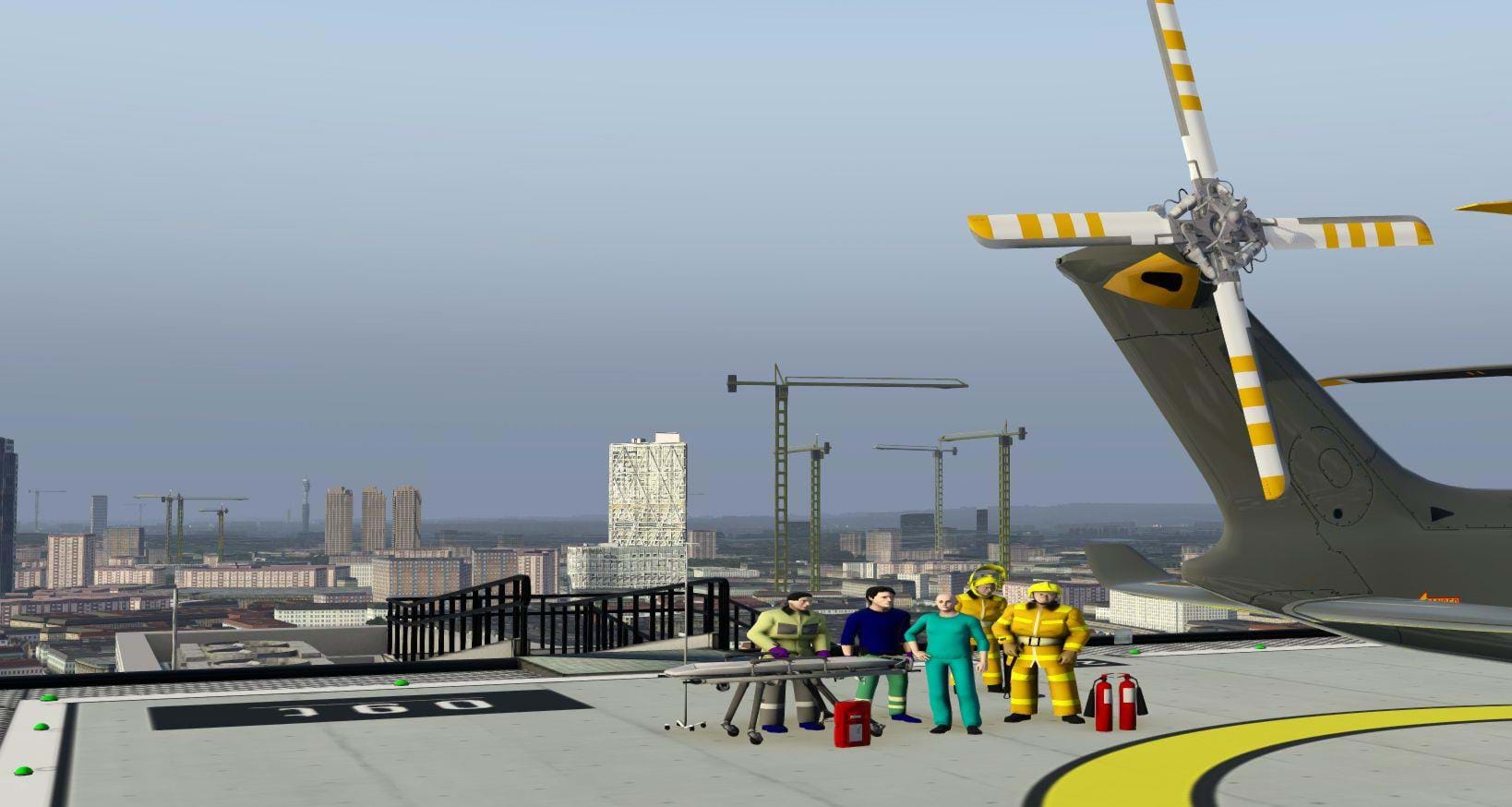 Charity Scenery Project’s Royal London Hospital for X-Plane