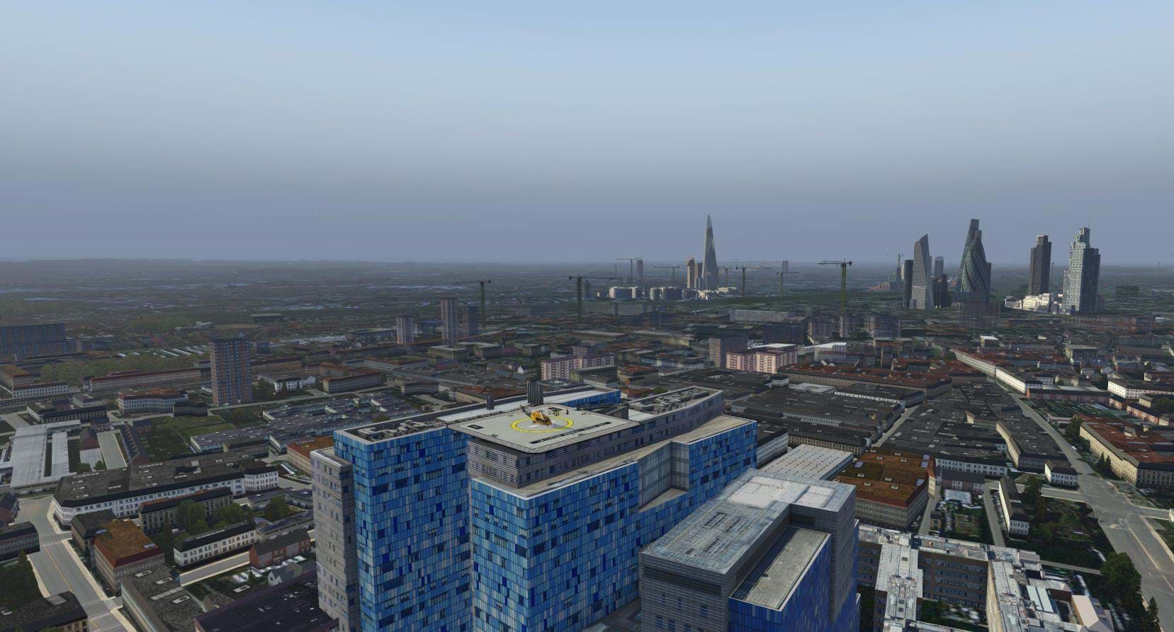 Charity Scenery Project’s Royal London Hospital for X-Plane