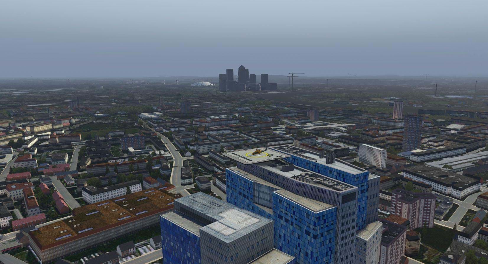 Charity Scenery Project’s Royal London Hospital for X-Plane