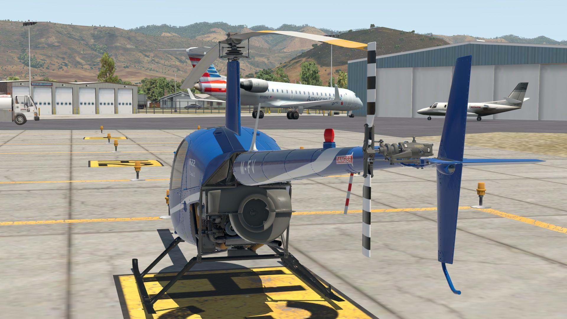 Big Tire Productions R22 for X-Plane