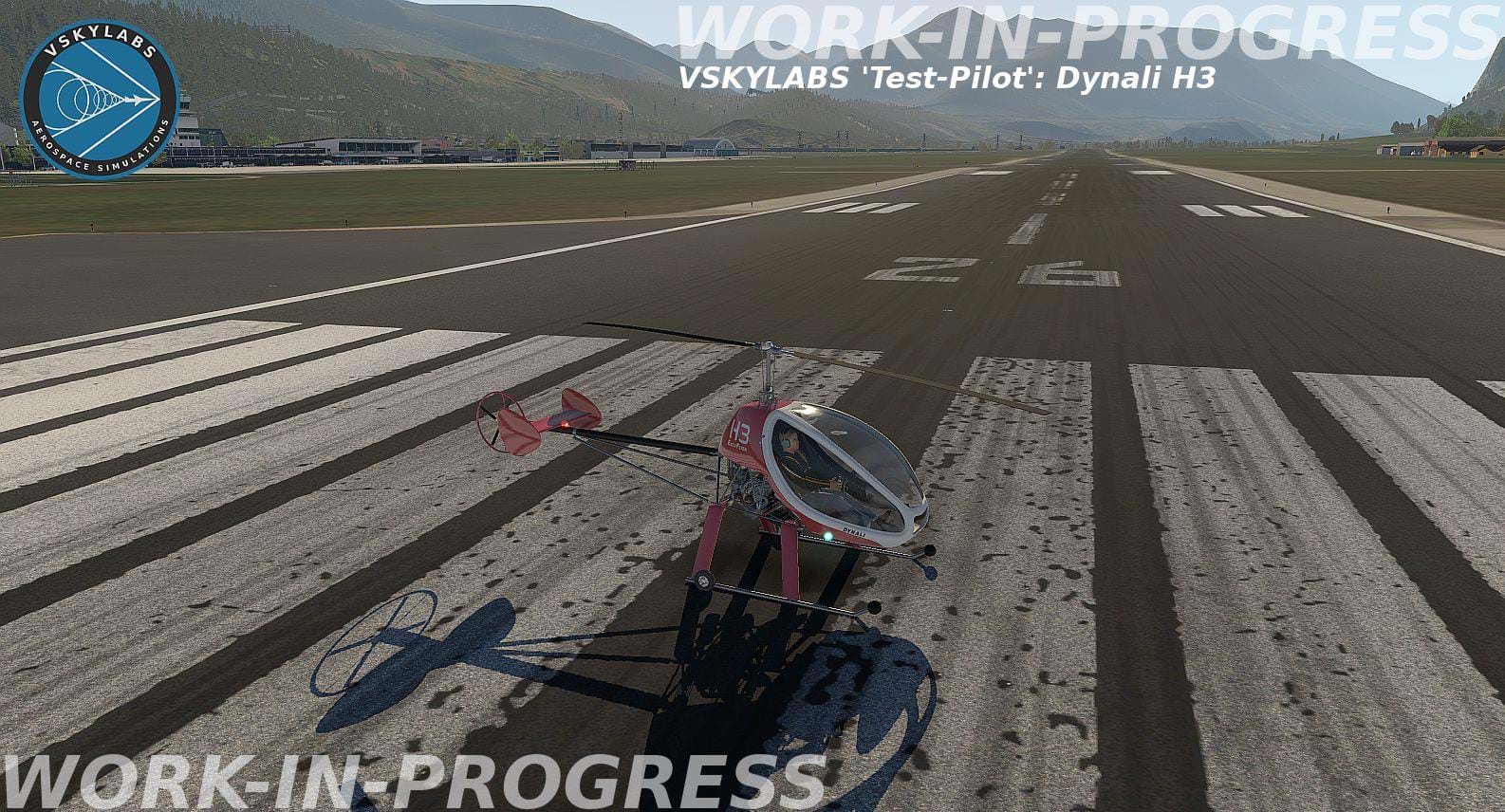 VSKYLABS announces yet another ultralight helicopter for X-Plane