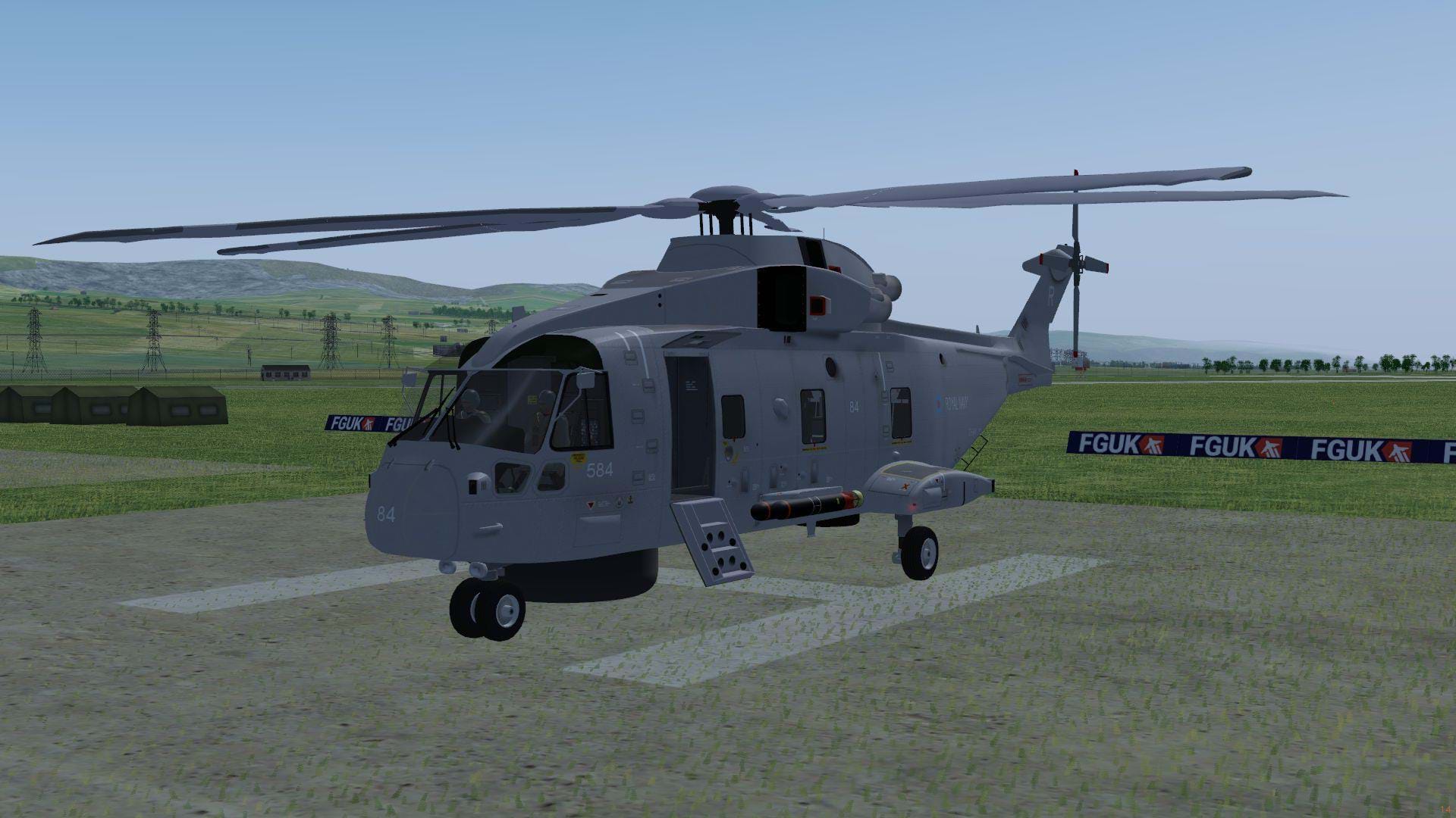 Westland Merlin HM1 V2.0 for FlightGear
