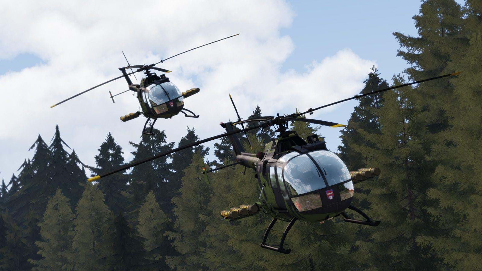ARMA 3 DLC Global Mobilization - Cold War Germany helicopters
