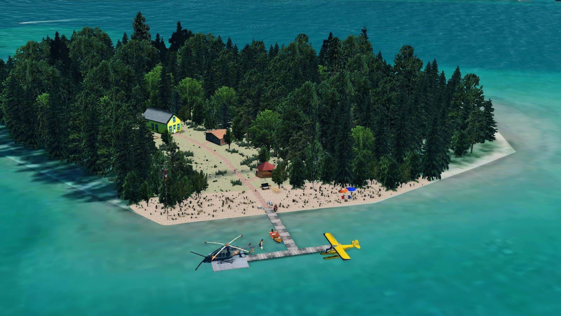 Montana Helicopter Destinations scenery for X-Plane