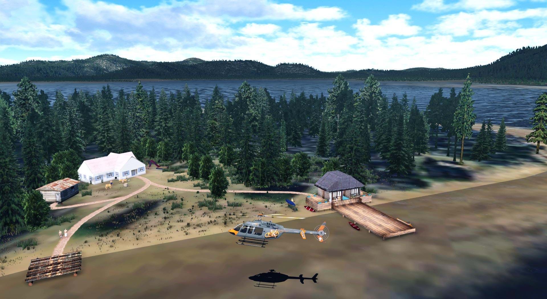 Montana Helicopter Destinations scenery for X-Plane