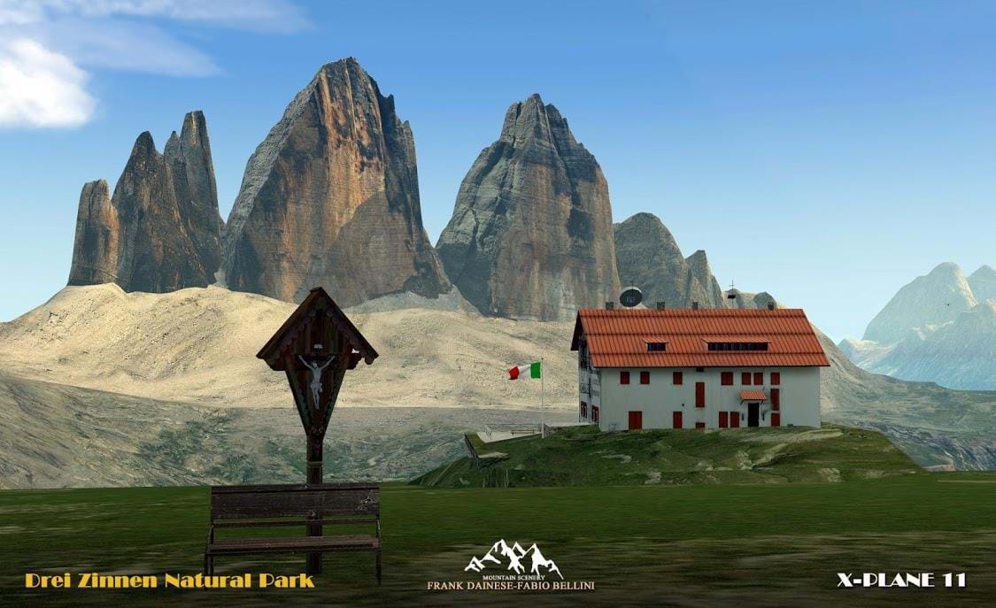 Frank Dainese and Fabio Bellini - Dolomites 3D - Drei Zinnen Park