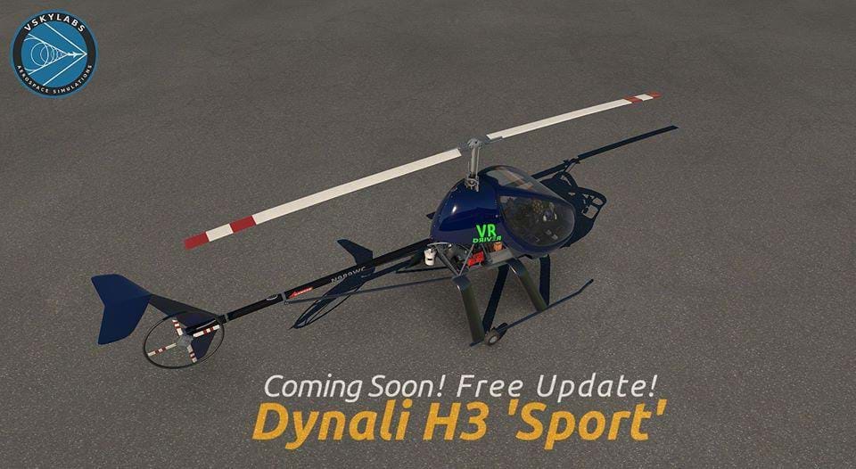 VSKYLABS updated the Dynali H3 and added a new version