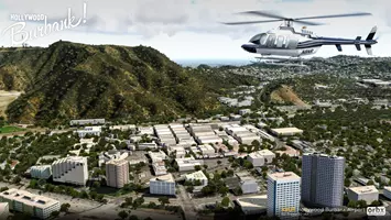 ORBX Hollywood Burbank for P3Dv4+ to bring helipads