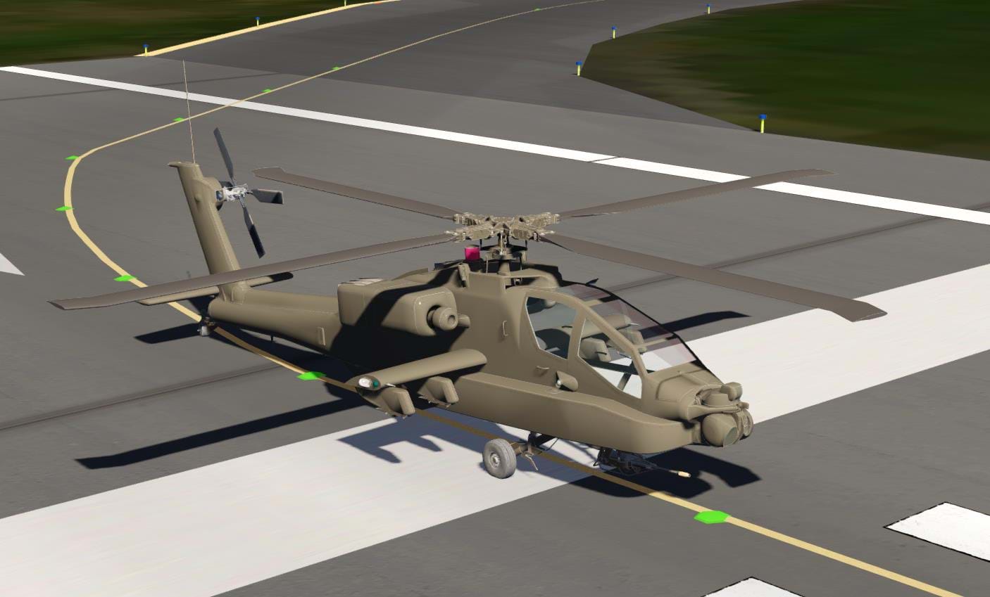 Author of the upcoming CH-53 for Aerofly FS2 is also working on an AH-64 Apache