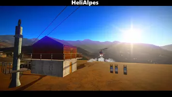 Freeware X-Plane scenery HeliAlpes version 2 released