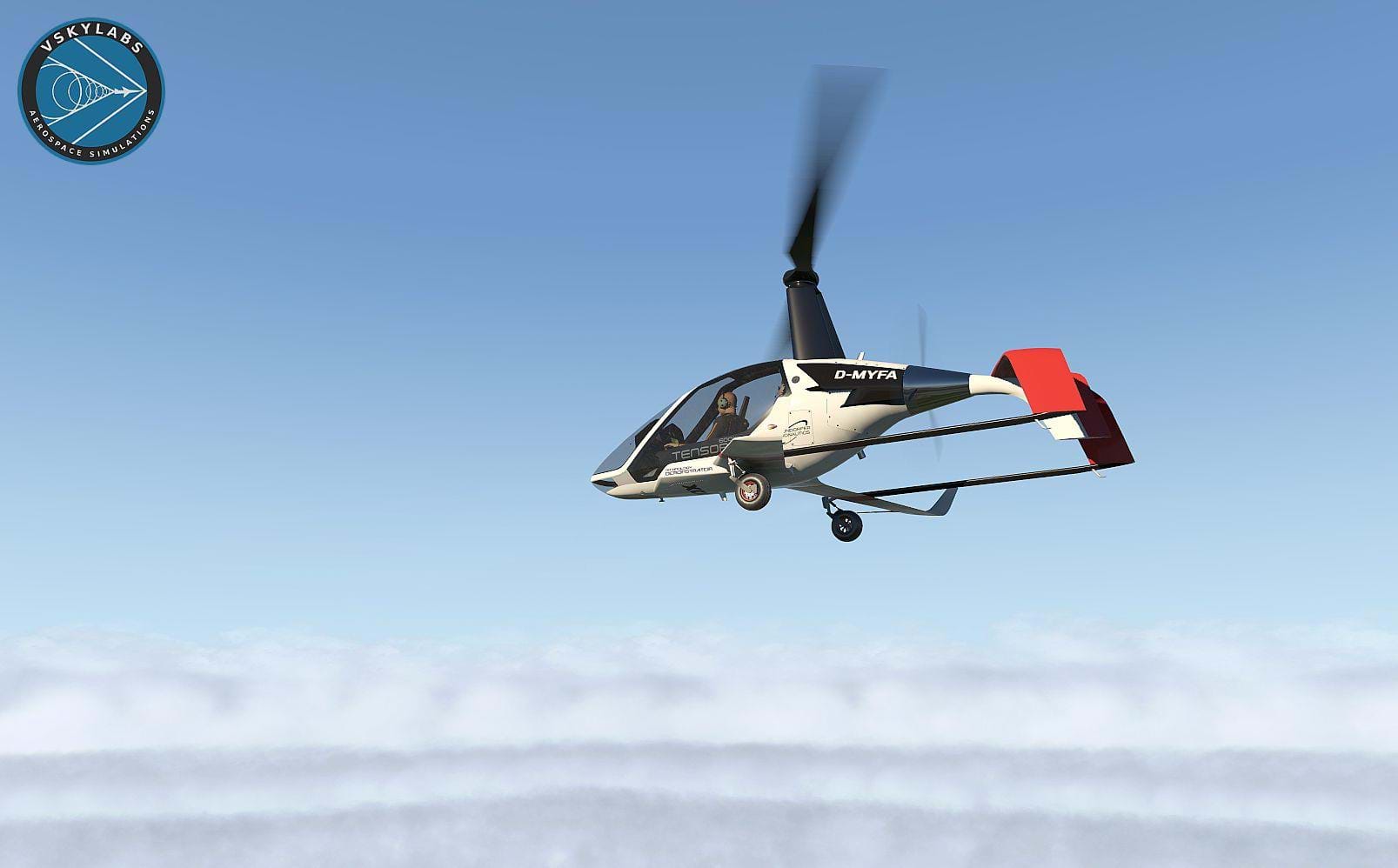 VSKYLABS FA Tensor 600X for X-Plane