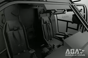 AOA Simulations V-22 cockpit renders, release only in 2021