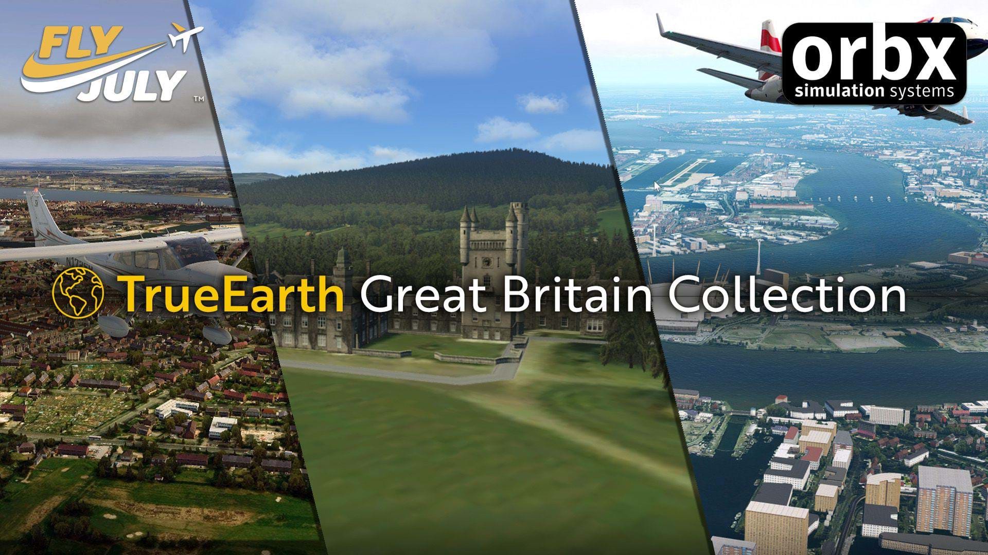 TrueEarth Great Britain Collection Bundle for X-Plane