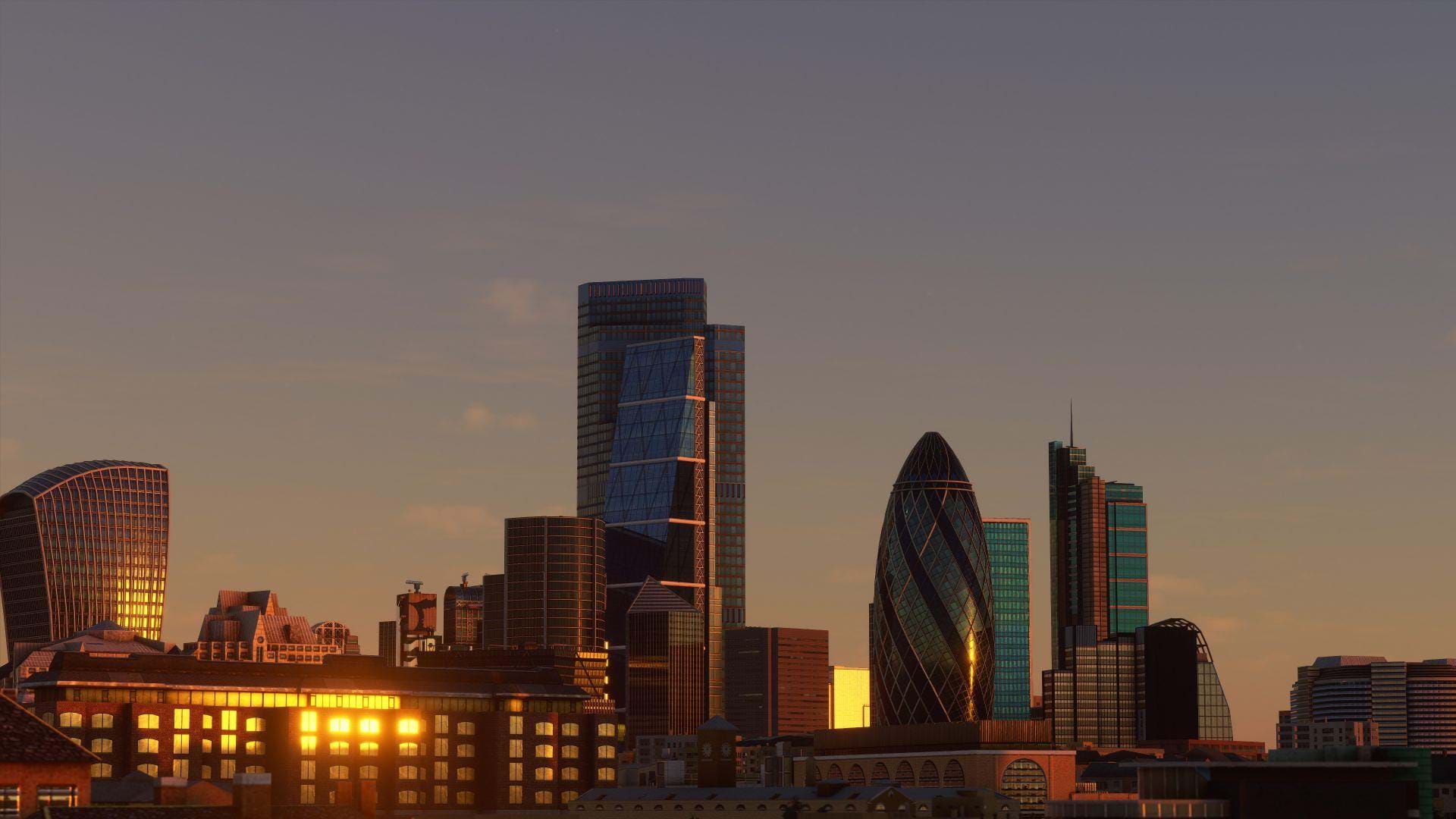 ORBX London Landmark Pack for Microsoft Flight Simulator