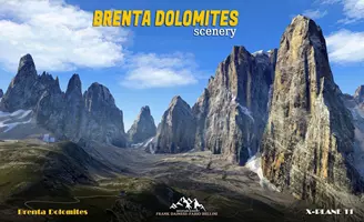 Frank Dainese and Fabio Bellini released Brenta Dolomites 3D for X-Plane