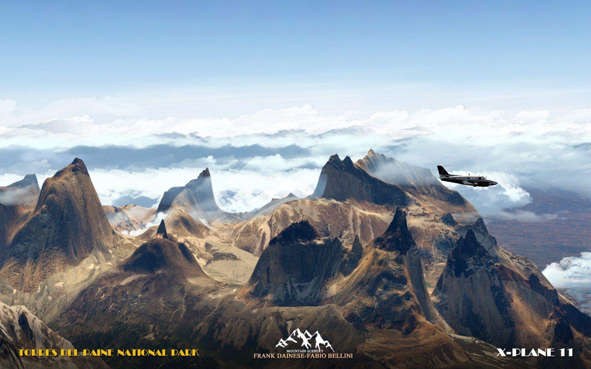 Frank Dainese and Fabio Bellini - Torres del Paine for X-Plane