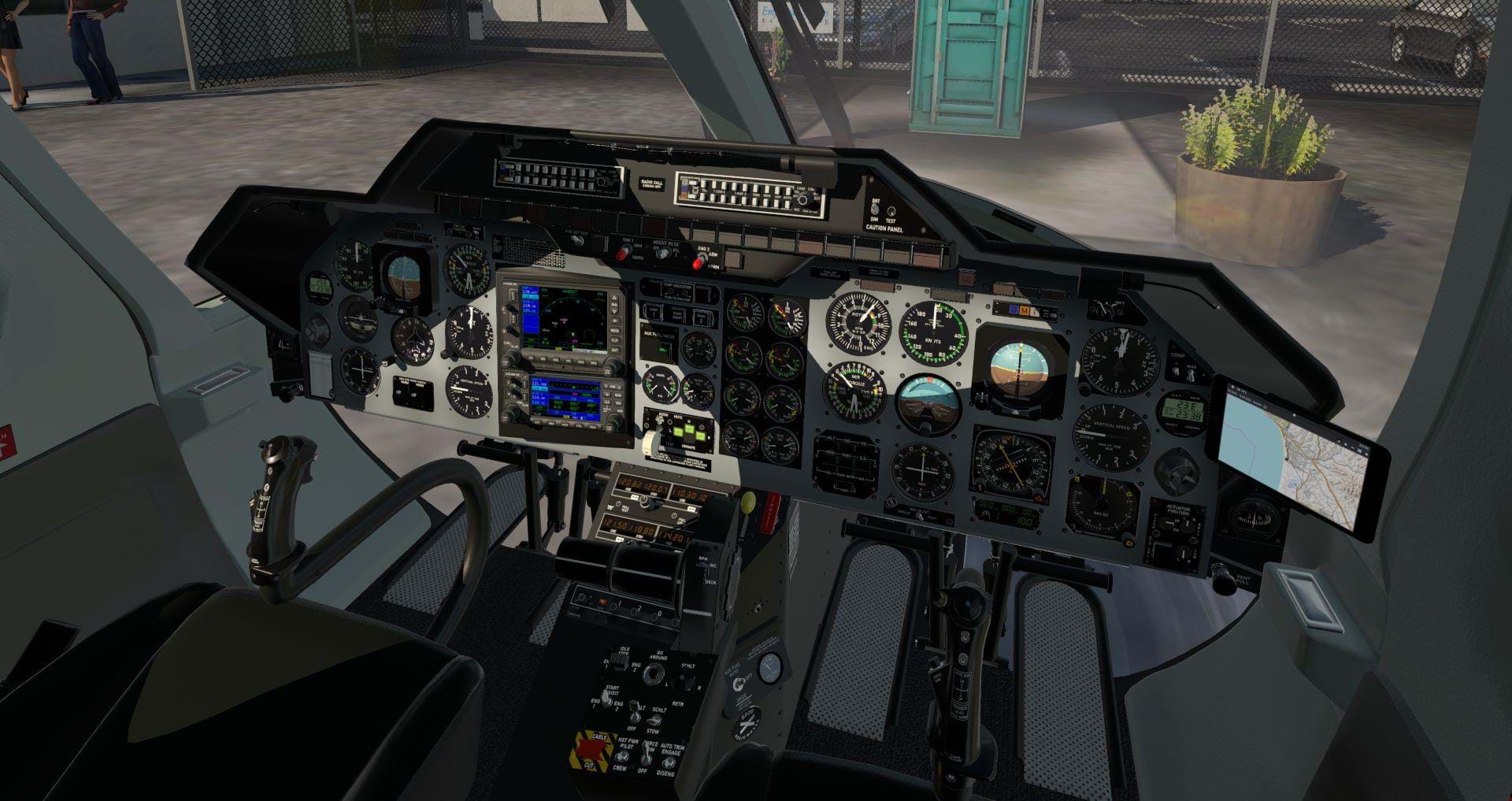 Cowan Simulation Bell 222B for X-Plane
