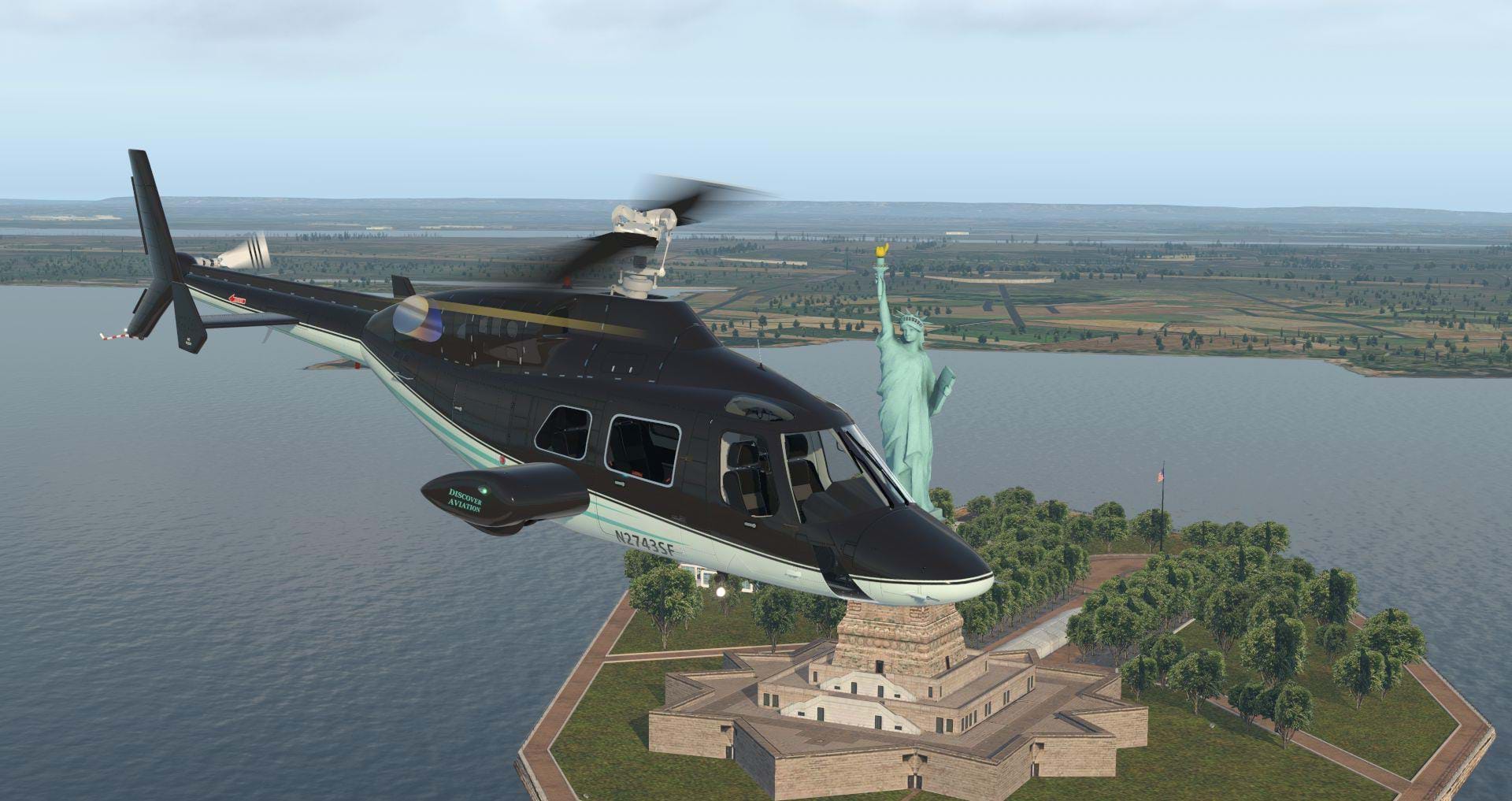 Cowan Simulation Bell 222B for X-Plane