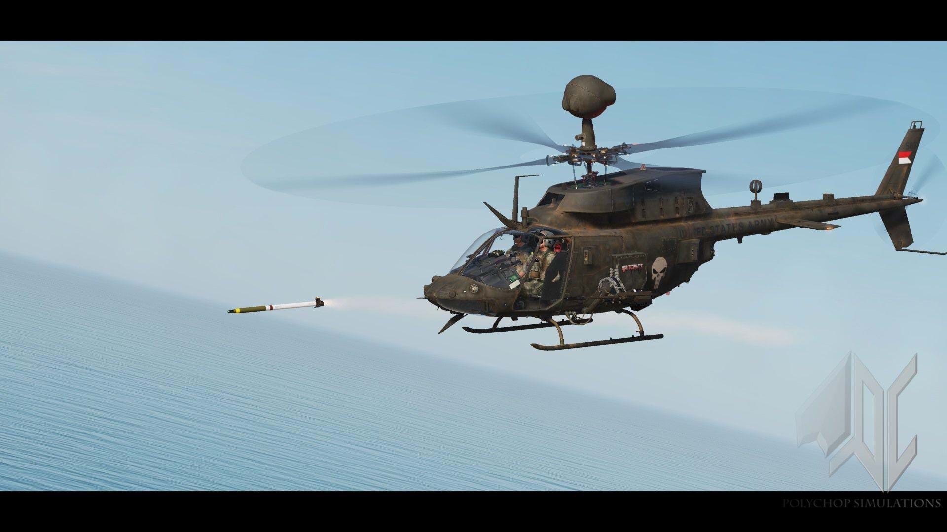 Polychop OH-58 Kiowa for DCS