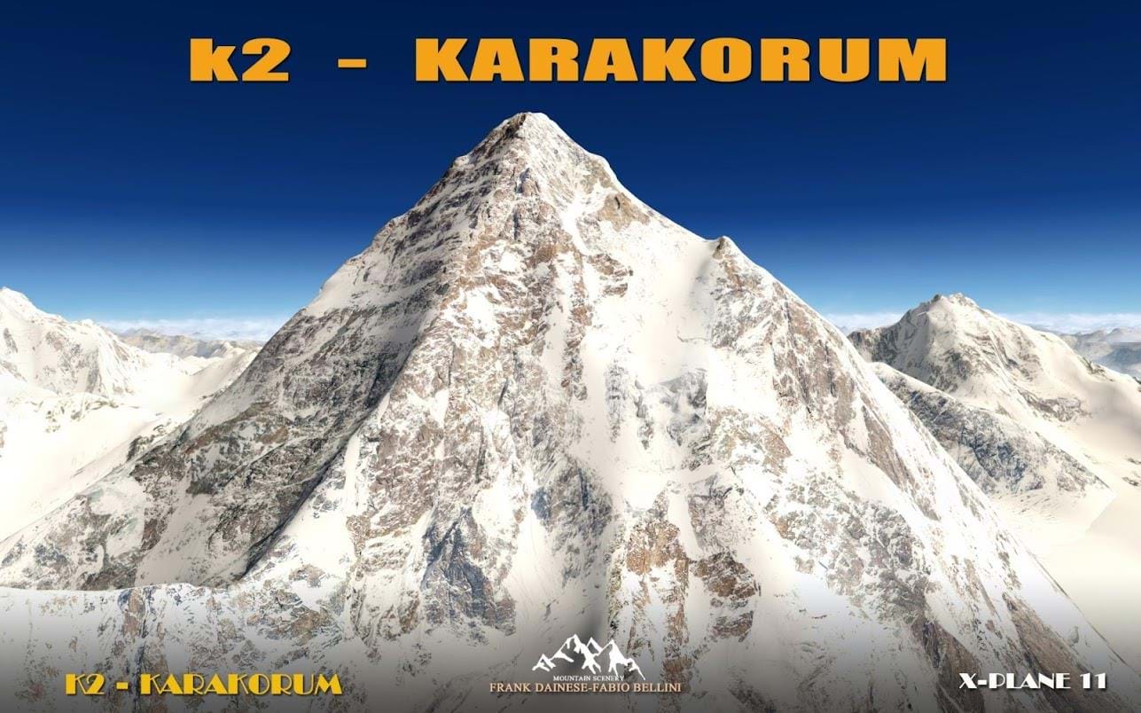 Frank Dainese and Fabio Bellini K2-Karakorum for X-Plane
