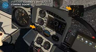 VSKYLABS to update the Cabri G2 for X-Plane to version 2